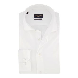 Cavallaro Overhemden, Heren, Wit, M, Tanisco Shirt