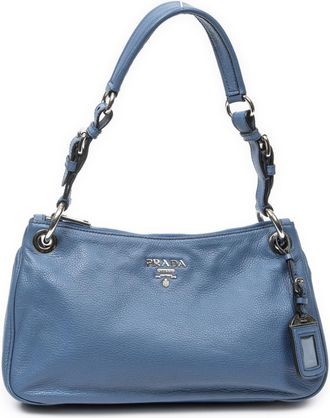 Prada Buckle Zip Hobo schoudertas