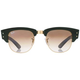 Ray-Ban Ray Ban Mega Clubmaster Light Brown Gradient Square Unisex Sunglasses RB0316S 136851 50