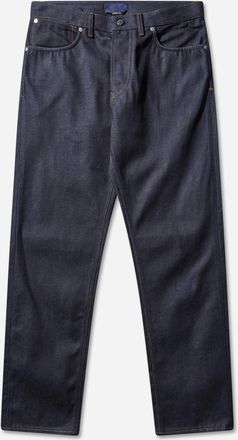 Stone Island Men s Selvedge Indigo Denim Raw Straight Jeans Blue