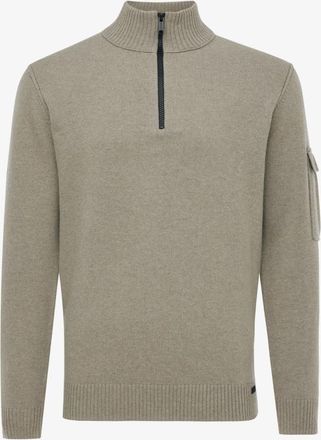 Genti Turtle Zip | Light Taupe