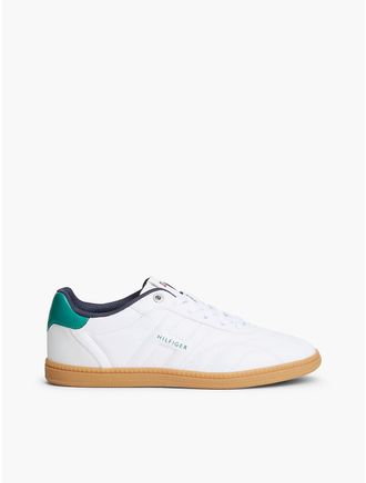 Tommy Hilfiger Womens Textured Skater Sneaker - Green - US 7.5 / EU 38
