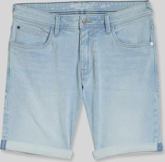 Tom Tailor Denim Slim Fit Jeansshorts aus Baumwoll-Mix Modell TTPIERS SLIM in Hellblau, Gr&ouml;&szlig;e XXL
