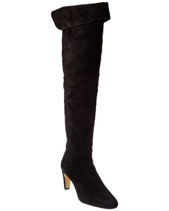 L'agence Lagence Charlotte Suede Over-The-Knee Boot