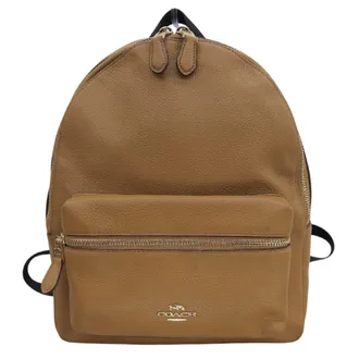 Coach Brown Leather Backpack (Pre-Owned)