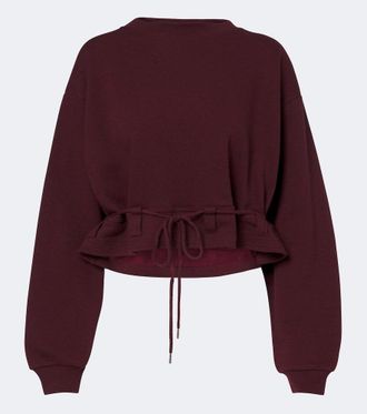 Dries Van Noten Cotton jersey sweatshirt