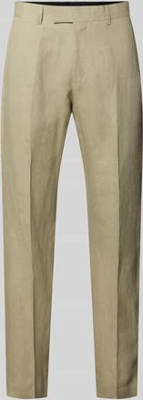 Tiger Of Sweden Leinenhose mit Ges&auml;&szlig;taschen Modell Tense in Hellgruen, Gr&ouml;&szlig;e 46