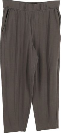 Max Mara Leisure Gartered Trousers in Grey Cotton