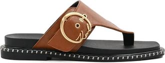 Karl Lagerfeld Leren sandalen - Bruin