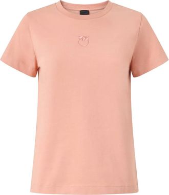 Pinko T-shirt con applicazioni - Rosa