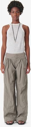 Iro Wanni Pants in Olive Green at Nordstrom, Size 40