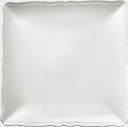 Ginori 1735 Squared Flat Plate, Antico Doccia Shape