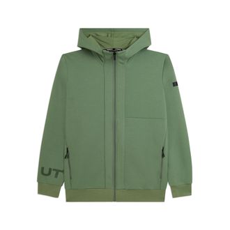 Freddy Felpa Oversize Zip con Cappuccio e Tasche Zip