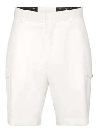 Billionaire Boys Club wool cargo shorts - White