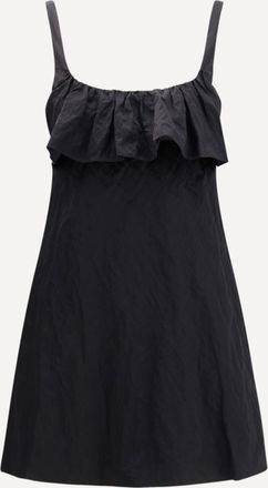 Chlo&eacute; Abito mini in satin tecnico slavato Woman 36