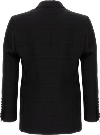Etro Mens Black Virgin Wool Blazer Clothing