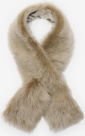 Burberry Reversible Shearling Scarf