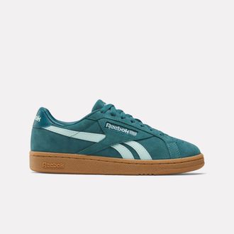 Reebok Womens Club C Grounds Uk In Retroteal/Retroteal/Glitchaqua M
