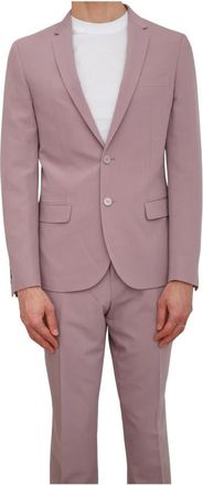Antony Morato Suit Jacket - Heren - Business blazers - Roze - M - Leer - Kostuums