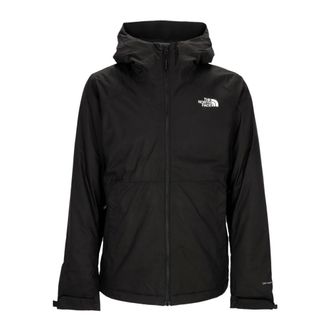 The North Face Wind Jackets, male, Black, Size: XL Insulated Jacket Black Water-Repellent Windproof