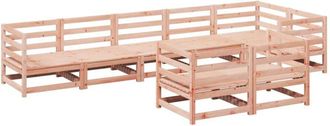 vidaXL 8 Piece Garden Sofa Set Solid Wood Douglas Fir vidaXL