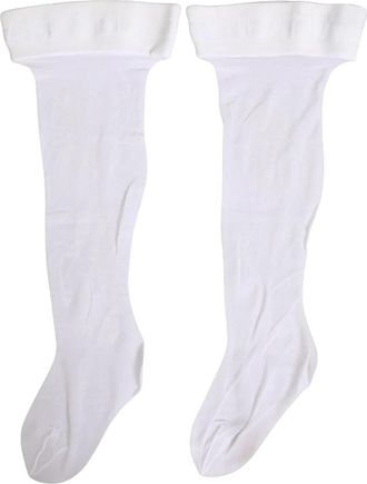 Dolce & Gabbana Underwear - Dames - Sokken - Wit - ONE Size - Ondergoed