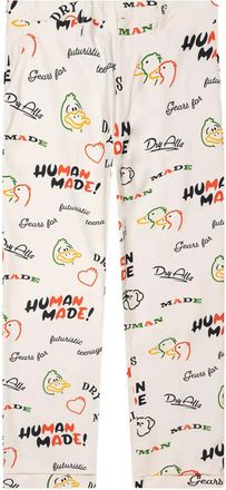 Human Made Pantaloni con stampa - Bianco