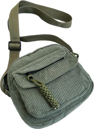 Generic Cord Bag for Women - Multi Pockets - Hobo Satchel, Casual Shopping Bag, Trendy Shoulder Handbag, Spacious Bag, Comfortable and Versatile Daily Use Bag