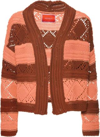 La DoubleJ Zomer Bolero - Dames - Vesten - Roze - L - Katoen - Truien & Vesten