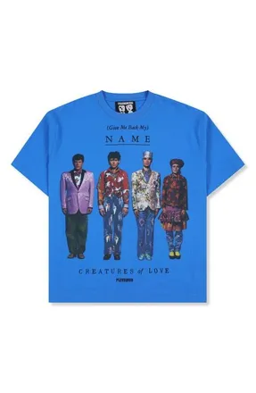 Pleasures Creatures Heavyweight Graphic T-Shirt in Blue at Nordstrom, Size X-Large