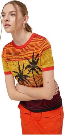 Desigual Truien & Vesten, Dames, Veelkleurig, S, Polyester, Dubai Sweater