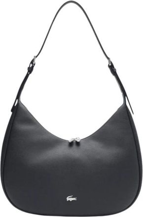 Lacoste Hobo Bag - Dames - Schoudertassen - Zwart - ONE Size - Tassen