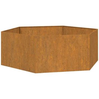 vidaXL vidaXL Planter Rusty 138x120x45 cm Corten Steel