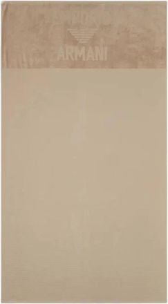 Emporio Armani Telo Mare - unisex - Handdoeken - Beige - ONE Size - Home