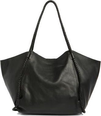 Lucky Brand Zila Leather Tote Bag in Black at Nordstrom Rack