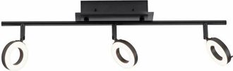 Paul Neuhaus Paul Neuhaus Sileda Foco de techo Bar Antracita 3x 6,4W LED 3000K IP44