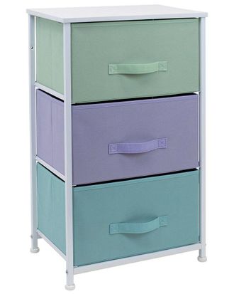 Sorbus Nightstand With 3 Drawers