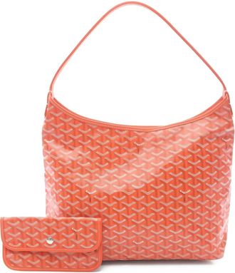 Goyard 2010s Boheme canvas shoulder bag - Orange
