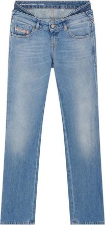 Diesel Lichte Slim Fit Jeans - Dames - Regular Fit Jeans - Blauw - W28 - Katoen - Jeans