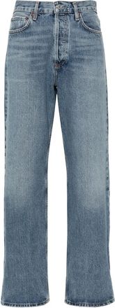 A Gold E Fran Mid-rise Straight-leg Jeans