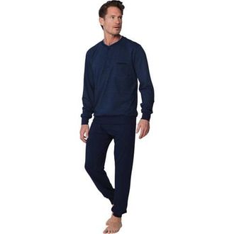 Pastunette for men pyjama donkerblauw