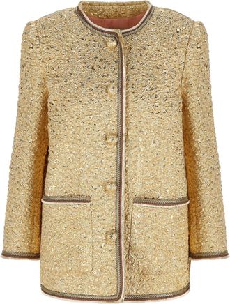 Valentino Garavani Jack met zak en knopen - Goud