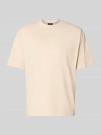 Pegador Oversized T-Shirt mit Label-Print Modell Nuevo in Offwhite, Gr&ouml;&szlig;e XXL