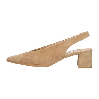 Notre-V Schoenen, Dames, Beige, 37 EU, Su&egrave;de, 41903 Slingbacks