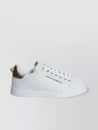 Dolce & Gabbana leather low-top sneakers