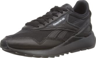 Reebok Mens Classic Leather Legacy Az Sneakers, Core Black/Core Black/Acid Yellow, 7.5 UK
