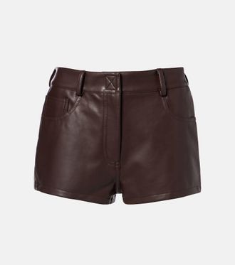Norma Kamali Shorts a vita alta