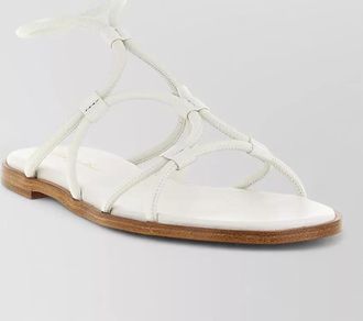 Gianvito Rossi leather flat sandals