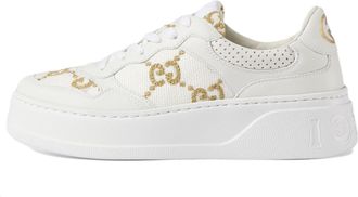 Gucci (WMNS) Gucci GG Sneaker White Leather 670408-AACXG-9059