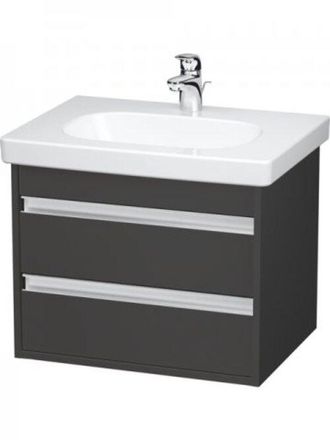 Duravit Ketho Tocador De Pared 6650, 2 Cajones, 600mm, Para El - Duravit